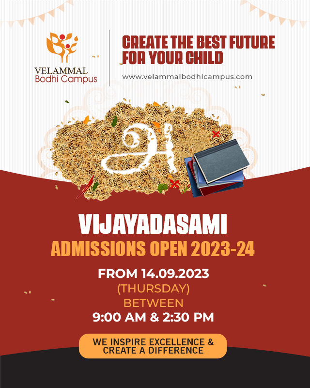 Vijayadasami Admission Open 2023-24